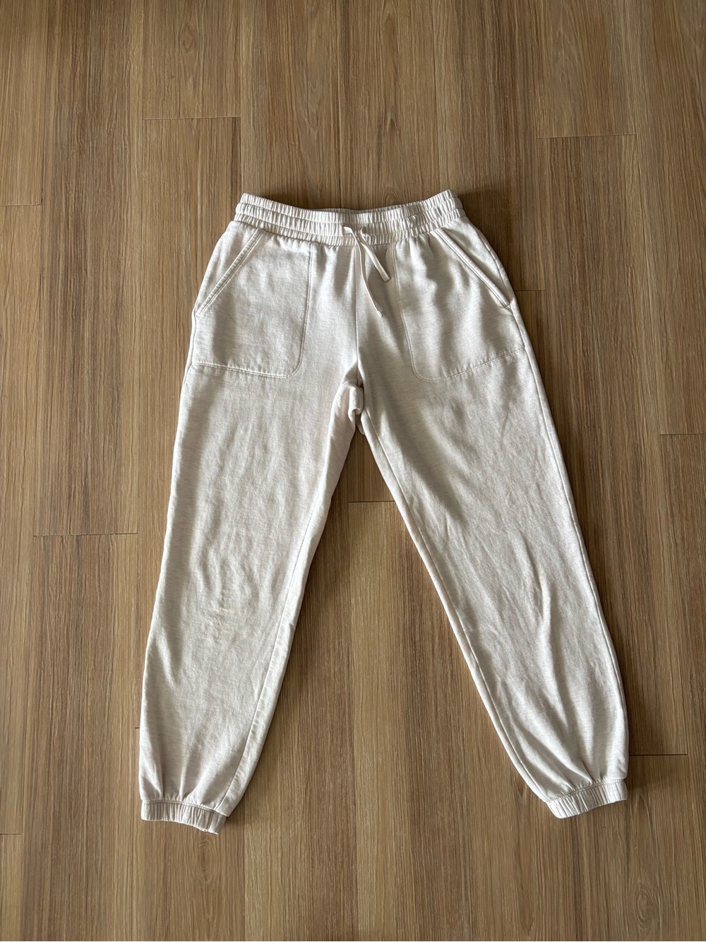 Haven Well Within Luxe Soft Fleece Pull On Jogger Sweatpant Beige Women S Lounge